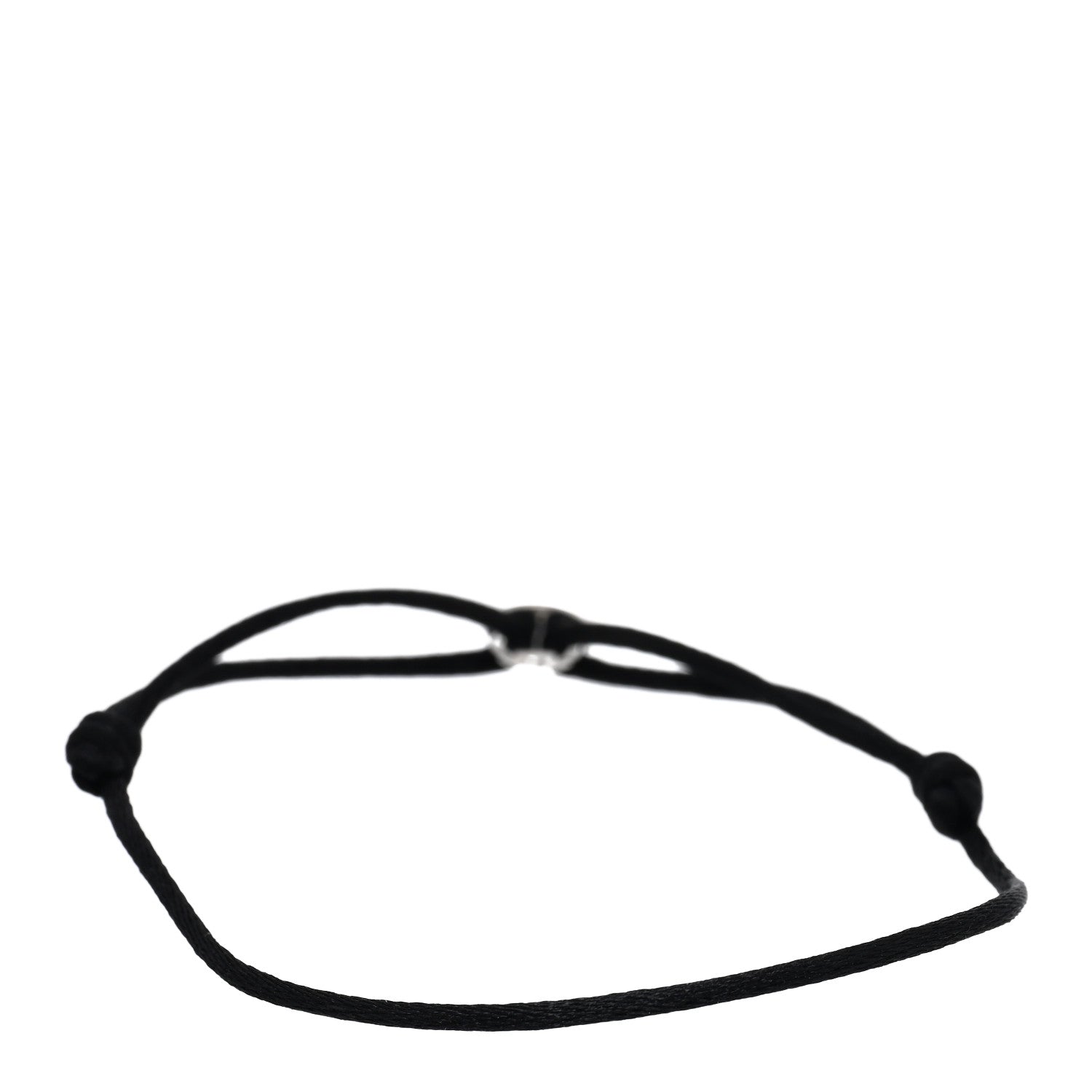 Louis Vuitton X UNICEF Sterling Silver Lockit Bracelet Black 2 of 4