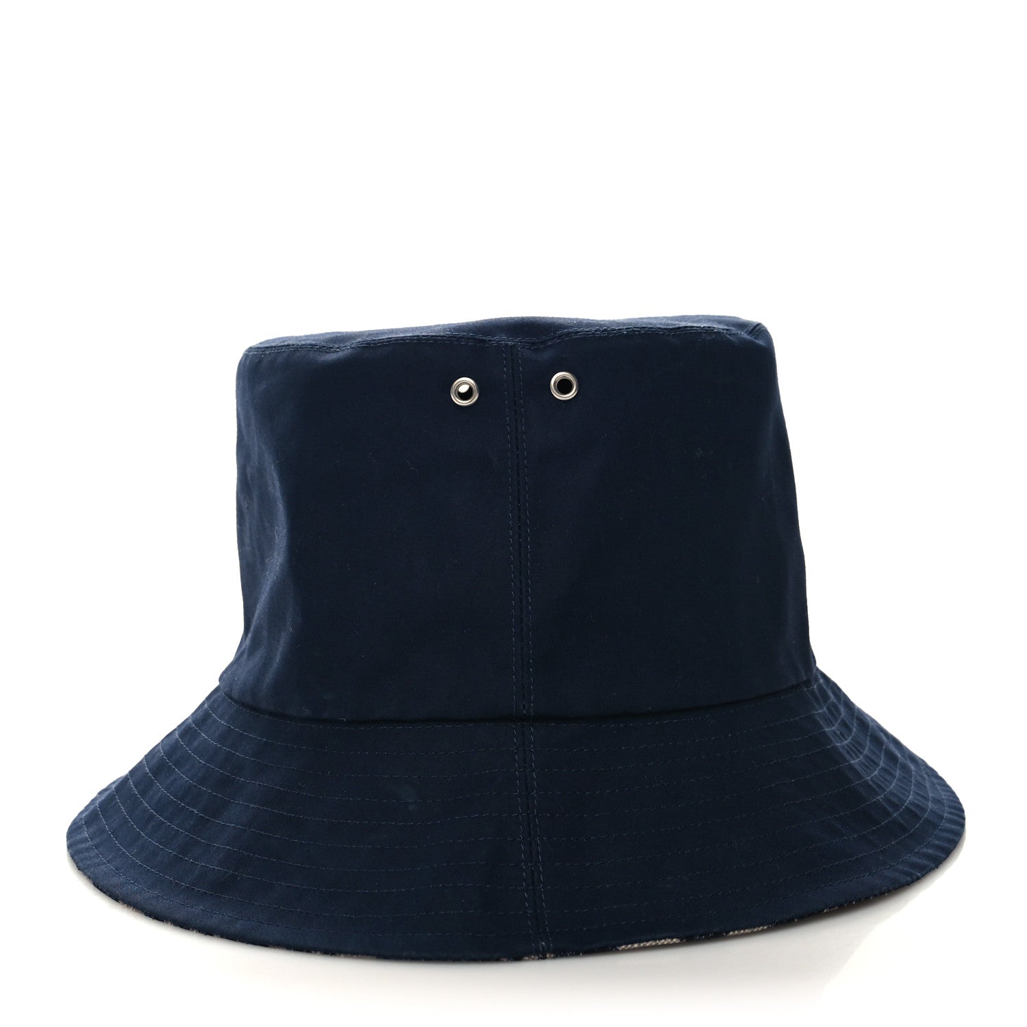 Christian Dior Oblique Reversible Teddy-D Brim Bucket Hat 57 Blue 5 of 12