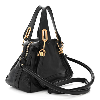 Chloe Calfskin Small Paraty Black 3 of 10