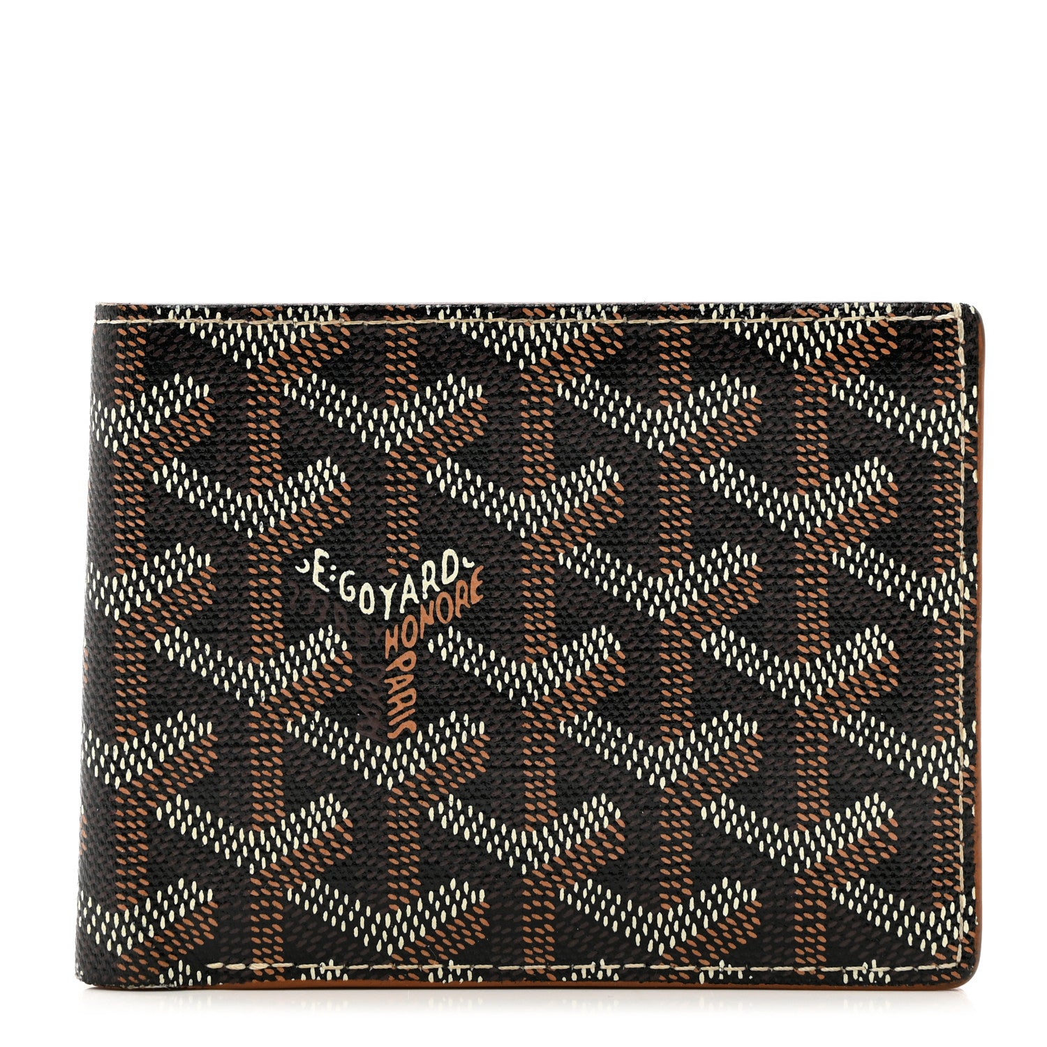 Goyard Goyardine Bi-Fold Victoire PM Wallet Black 1 of 8