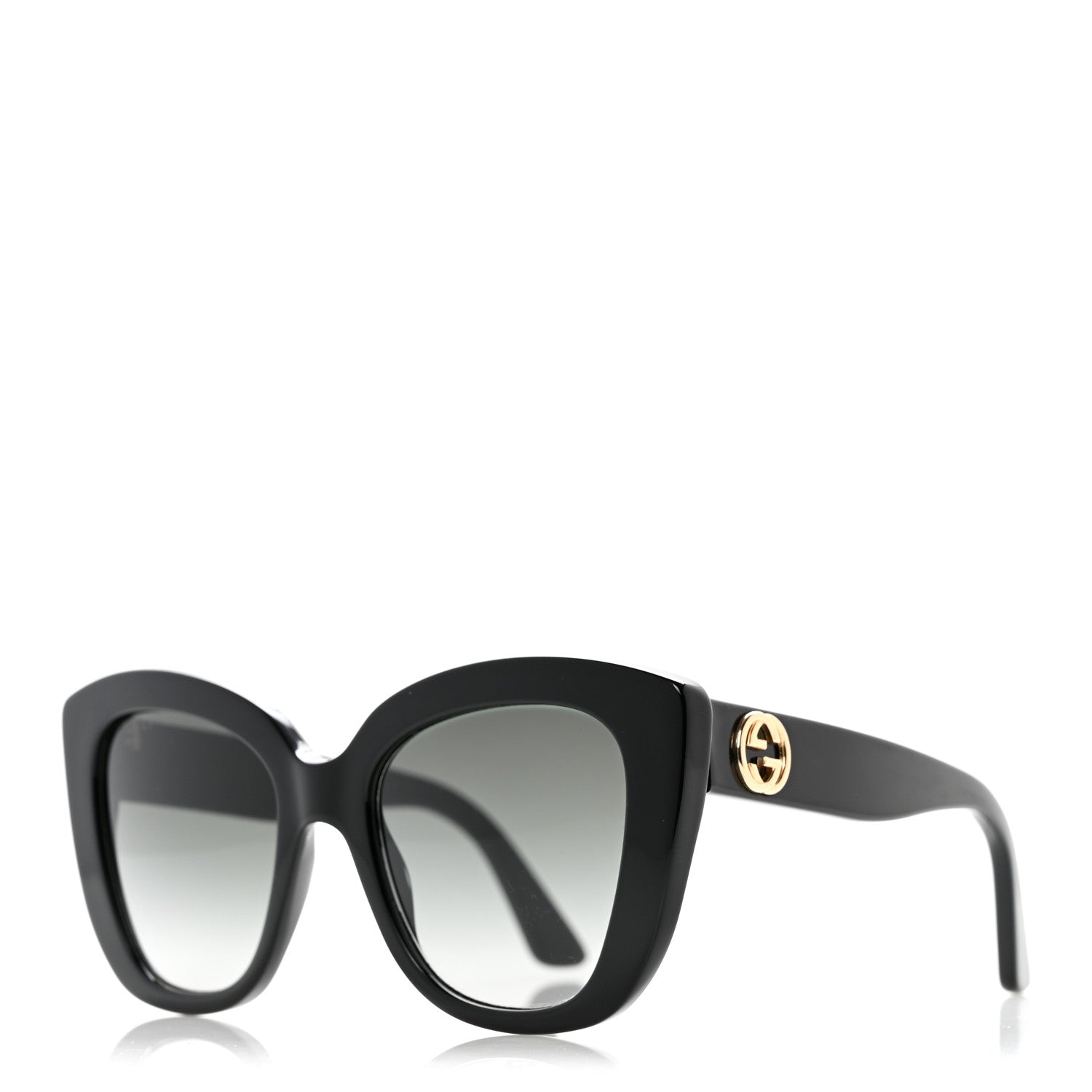 Gucci Acetate Sunglasses GG0327S Black 1 of 8
