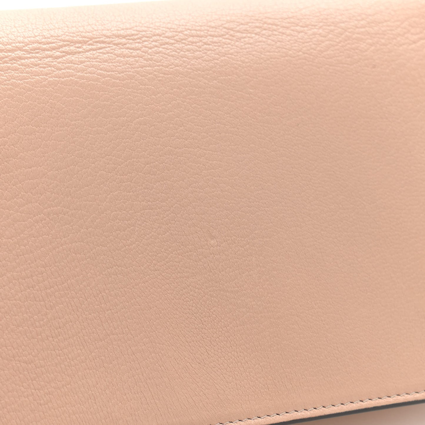Sugar Goatskin Pandora Chain Wallet Powder