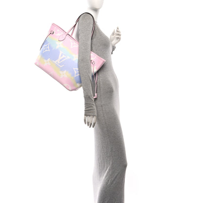 Louis Vuitton Monogram Escale Neverfull MM Pastel 2 of 10