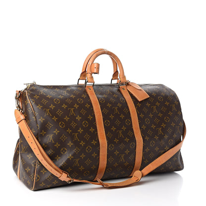 Louis Vuitton Monogram Keepall Bandouliere 55 3 of 16
