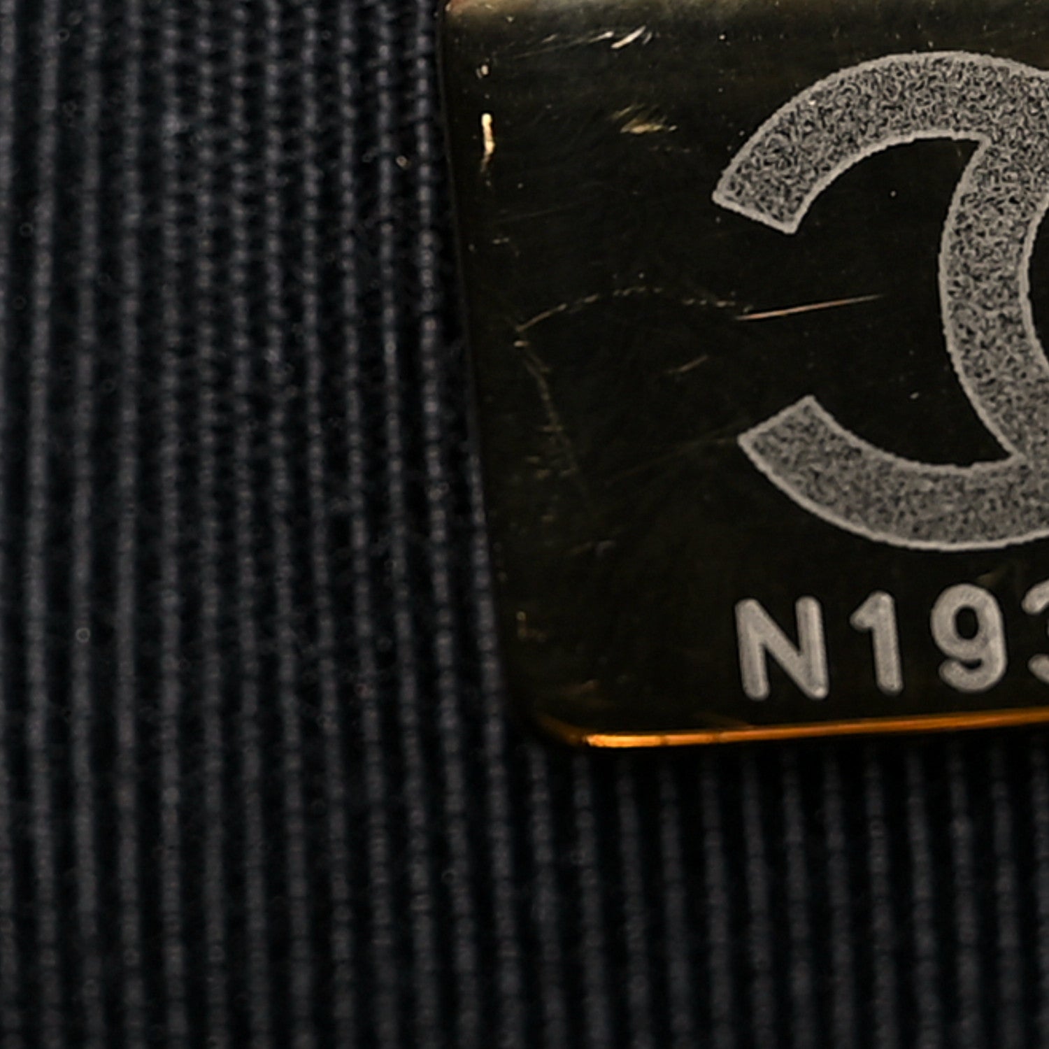Chanel Wool Quilted Medium Chanel 19 Flap Black Grey 7 of 10
