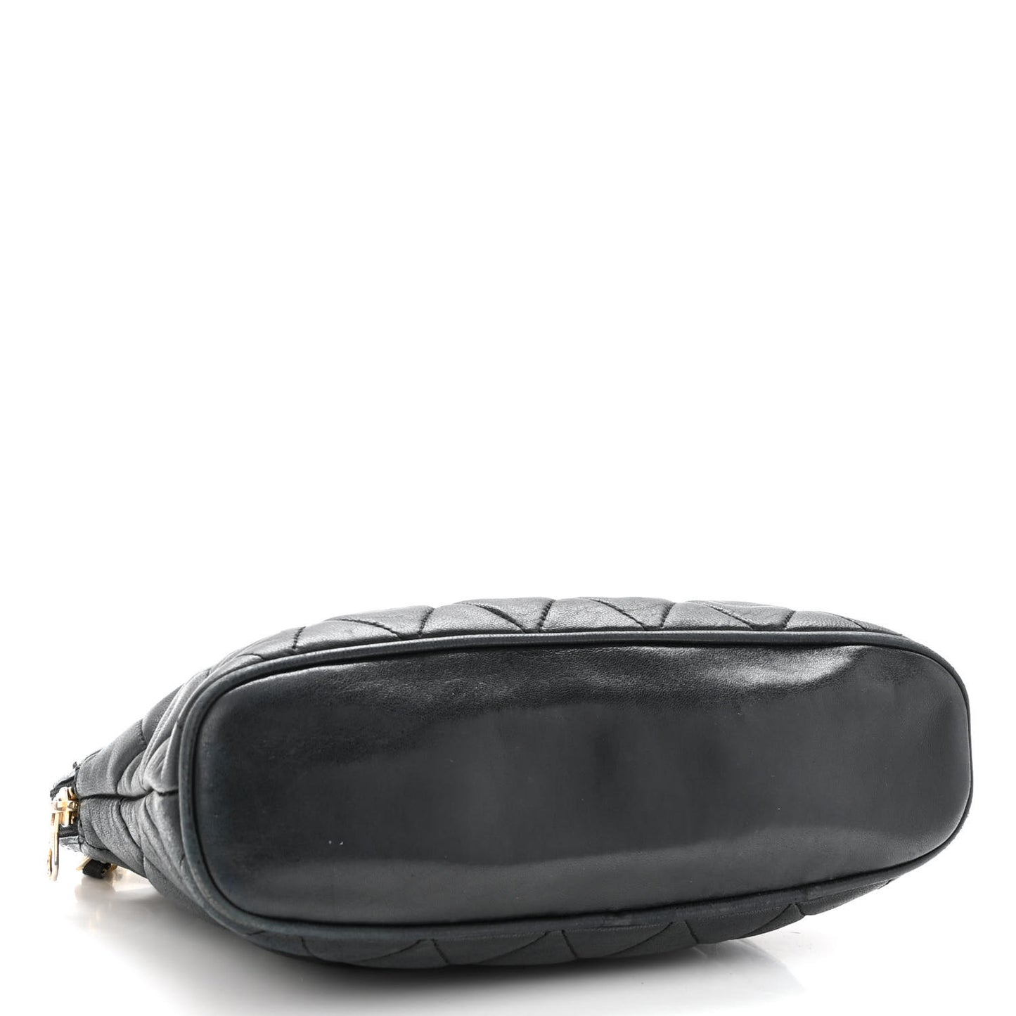 Lambskin Quilted CC Tote Black
