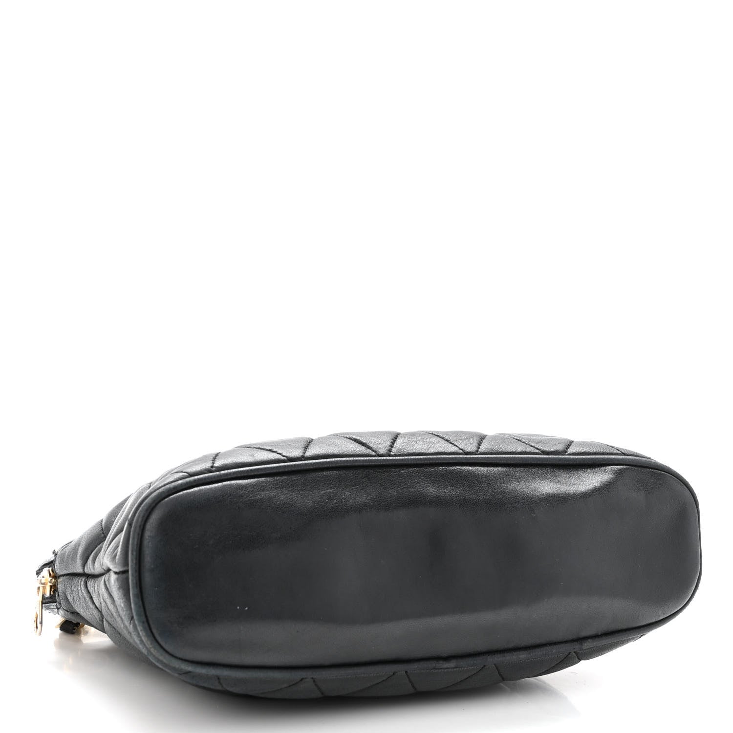 Chanel Lambskin Quilted CC Tote Black 4 of 10