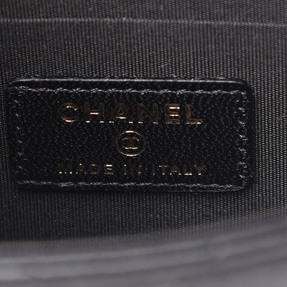 Chanel Lambskin Quilted Mini Trendy CC Chain Wallet Black 9 of 10