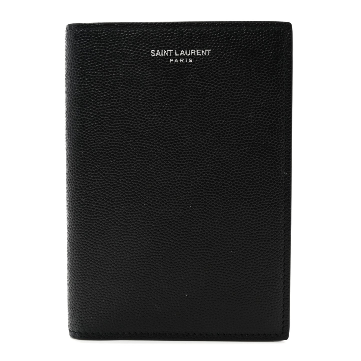 Grain De Poudre Passport Holder Black