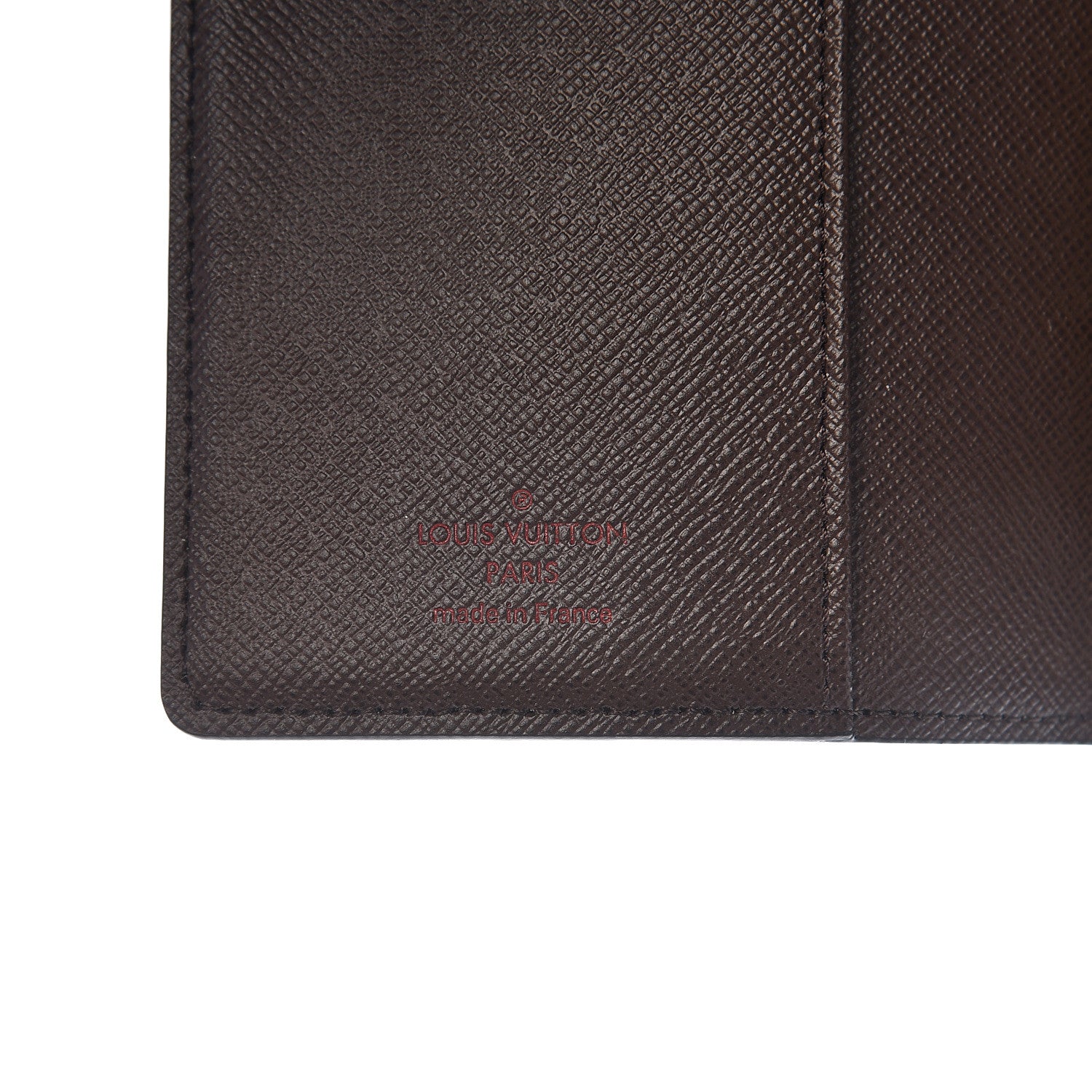 Louis Vuitton Damier Ebene Small Ring Agenda Cover 6 of 7