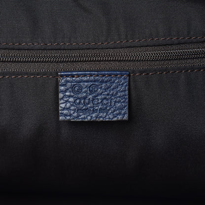 Gucci Crystal Monogram Messenger Bag Navy 6 of 10