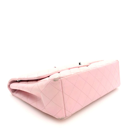 Chanel Lambskin Quilted Maxi Single Flap Pink 4 of 10