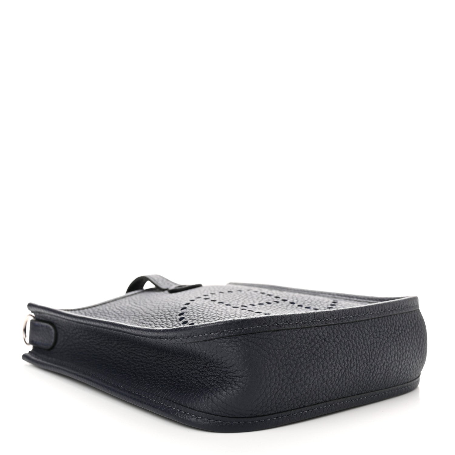 Hermes Taurillon Clemence Evelyne TPM Bleu Obscur 4 of 11