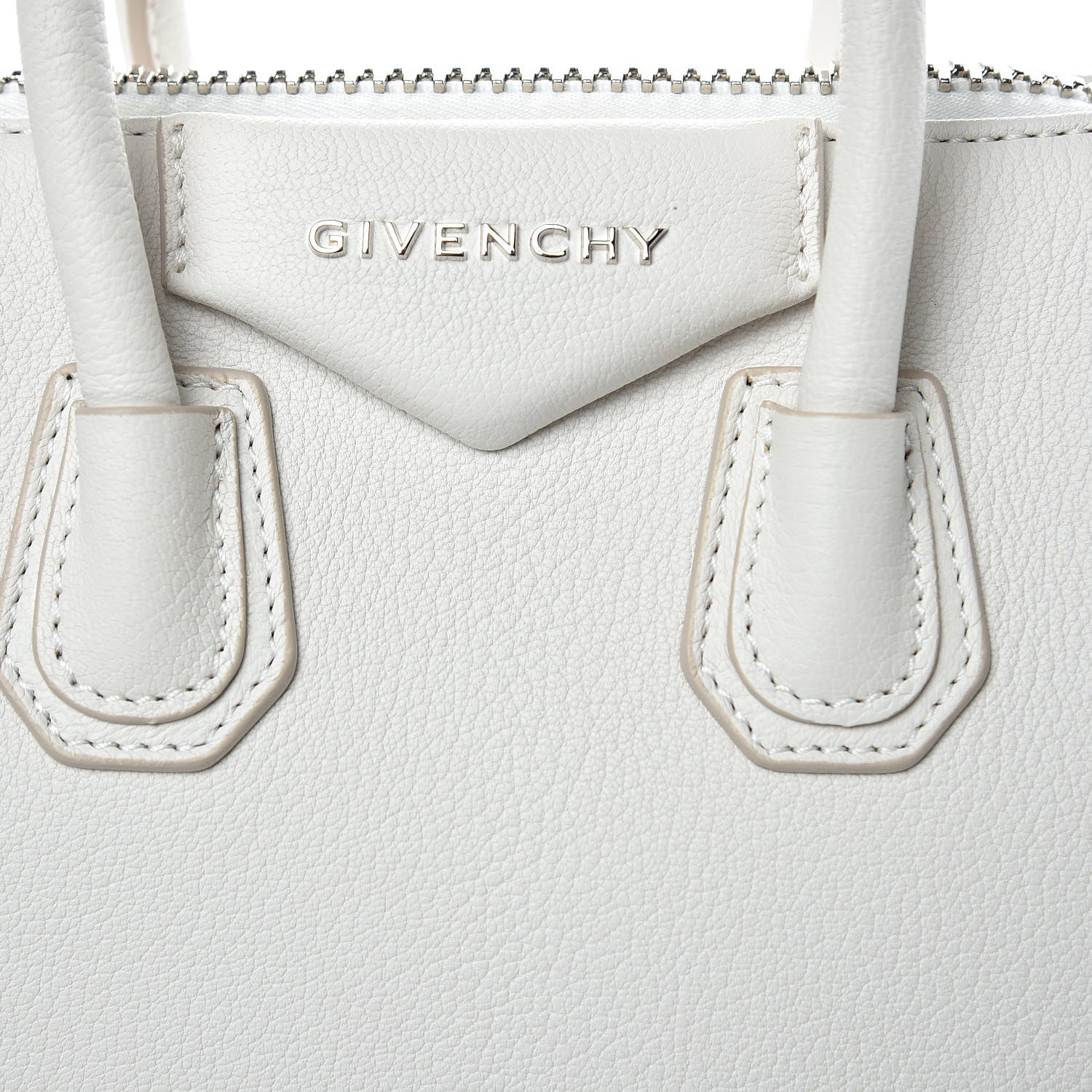 Givenchy Sugar Goatskin Mini Antigona White 9 of 13