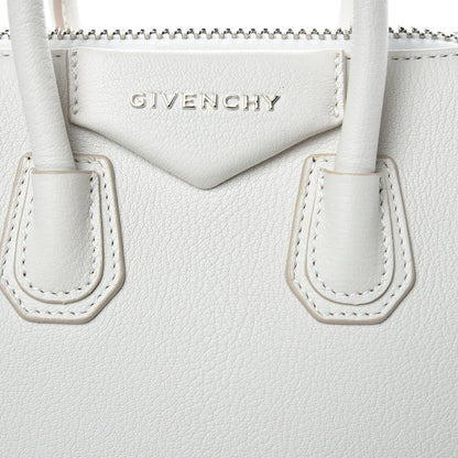 Givenchy Sugar Goatskin Mini Antigona White 9 of 13