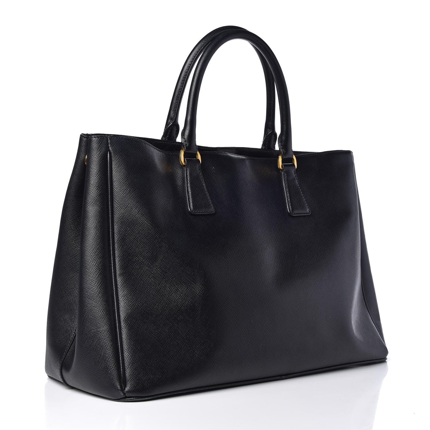 Prada Saffiano Lux Large Tote Black 3 of 11