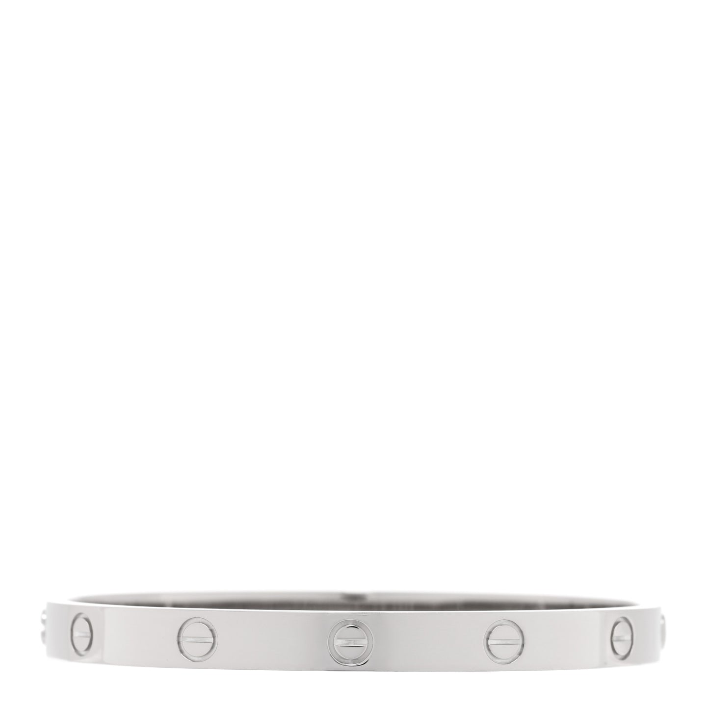 18K White Gold LOVE Bracelet 18