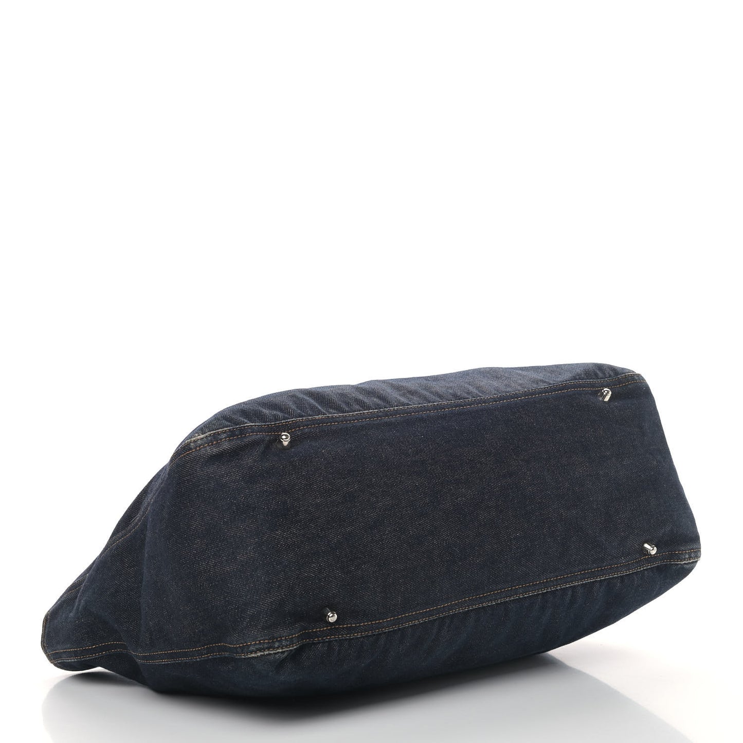 Denim Large FF Tote Blue