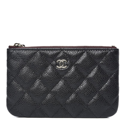 Chanel Caviar Quilted Small Cosmetic Case Black 1 of 8