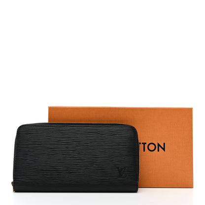 Louis Vuitton Epi Zippy Wallet Black 7 of 7