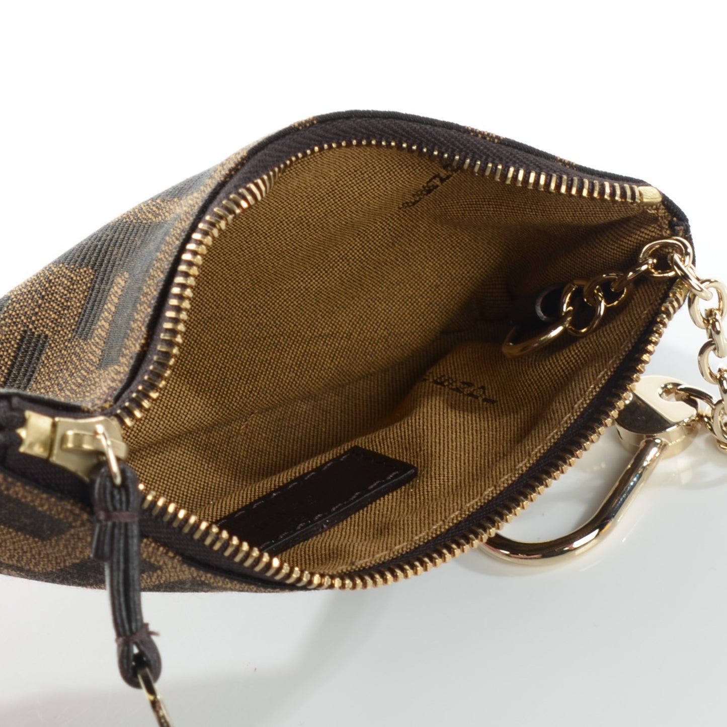 Zucca Coin Pouch Key Case Tobacco