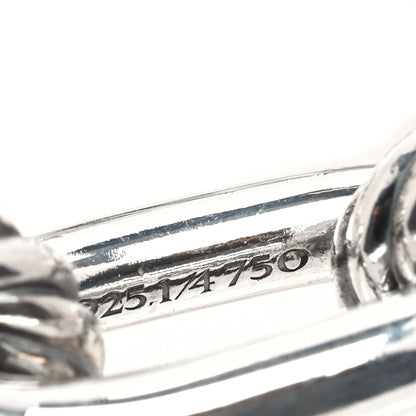 David Yurman Sterling Silver 18K Yellow Gold 13.5mm Large Madison Cable Link Bracelet 5 of 5