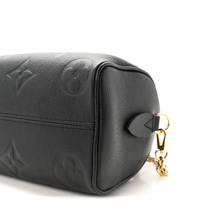 Louis Vuitton Empreinte Monogram Giant Speedy Bandouliere 20 Black 9 of 9