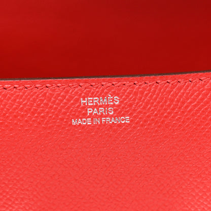 Hermes Epsom Constance Elan 25 Rouge Radieux 7 of 12