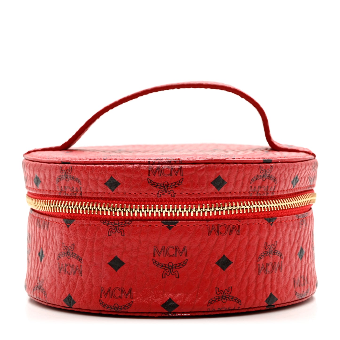 Visetos Vanity Cosmetic Case Red
