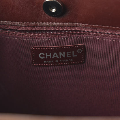 Chanel Patent Chocolate Bar Quilted Tote Black 8 of 10