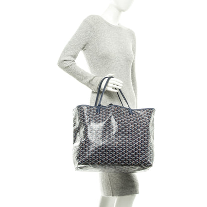 Goyard Goyardine Saint Louis GM Navy 2 of 9