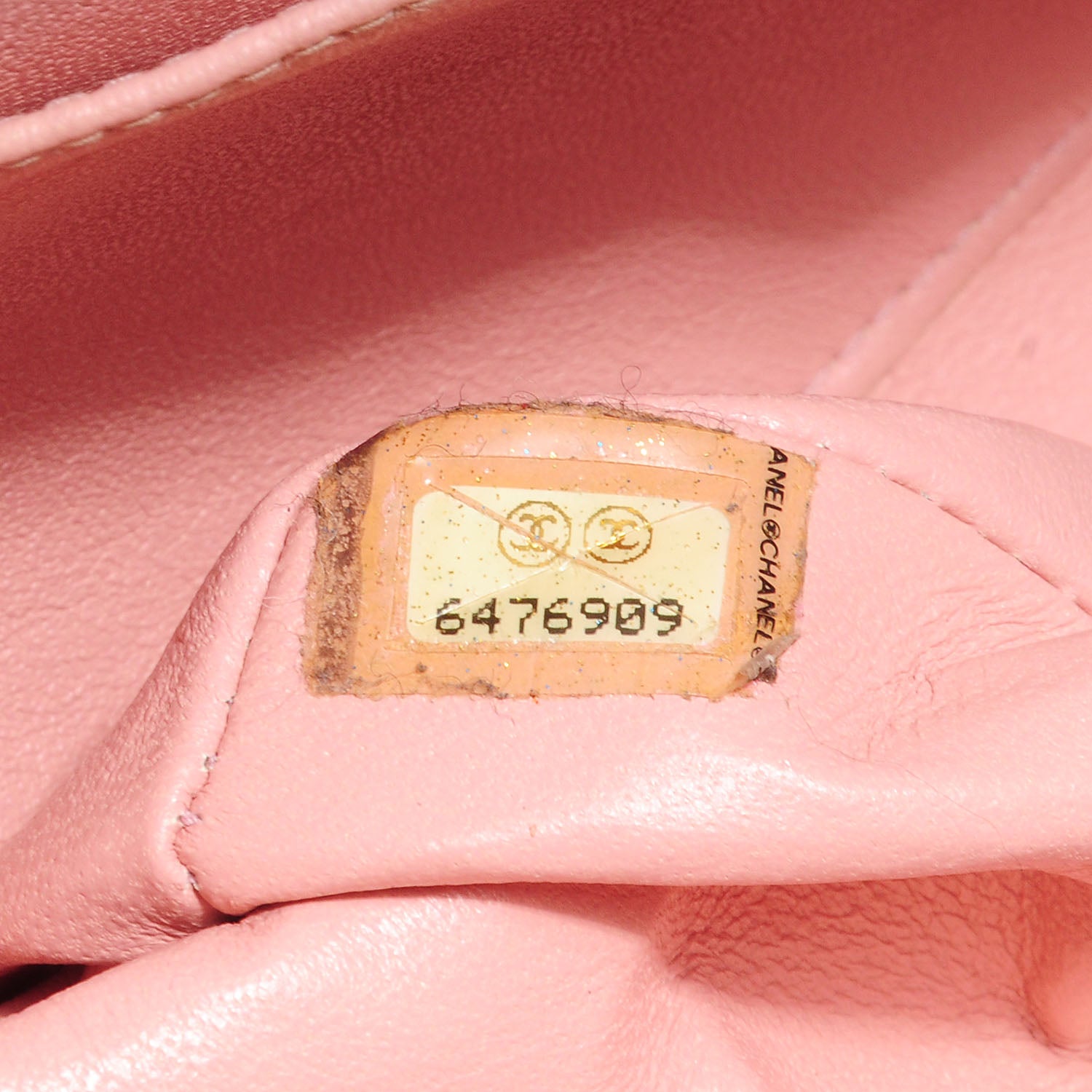 Chanel Lambskin Quilted Medium Double Flap Light Pink 8 of 8