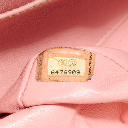 Chanel Lambskin Quilted Medium Double Flap Light Pink 8 of 8