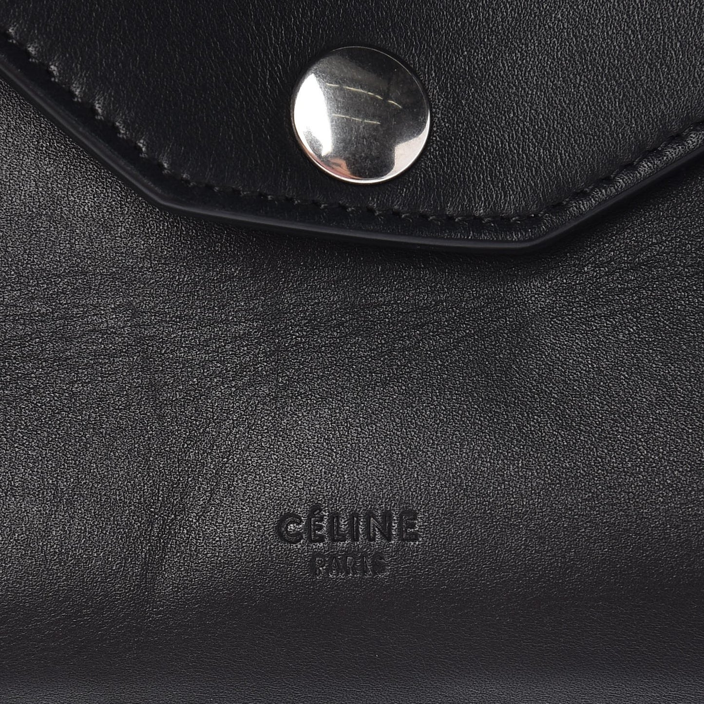 Natural Calfskin Biker Evening Clutch on Strap Black