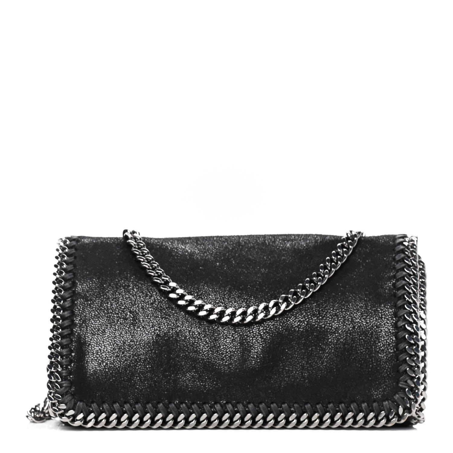 Stella McCartney Shaggy Deer Falabella Crossbody Bag Black 1 of 4
