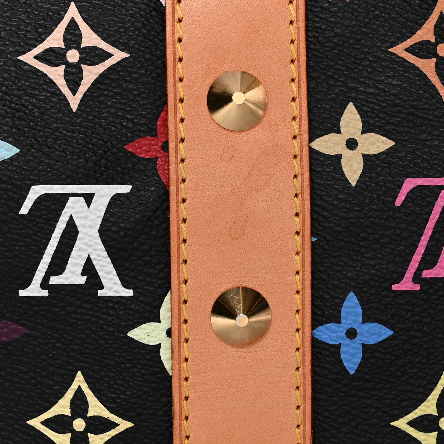 Louis Vuitton Monogram Multicolor Keepall 45 Black 18 of 25