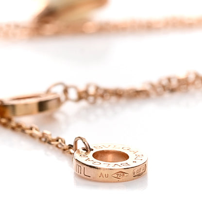 Bulgari 18K Rose Gold Mother of Pearl Divas' Dream Bracelet ML 3 of 3