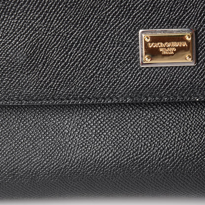 Dolce & Gabbana Dauphine Medium Miss Sicily Satchel Black 10 of 12