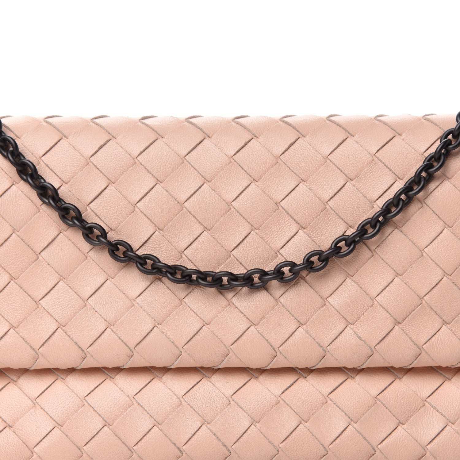 Bottega Veneta Nappa Intrecciato Mini Chain Messenger Flamingo 9 of 9