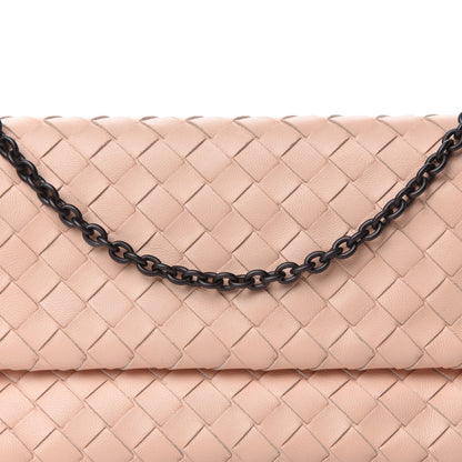 Bottega Veneta Nappa Intrecciato Mini Chain Messenger Flamingo 9 of 9