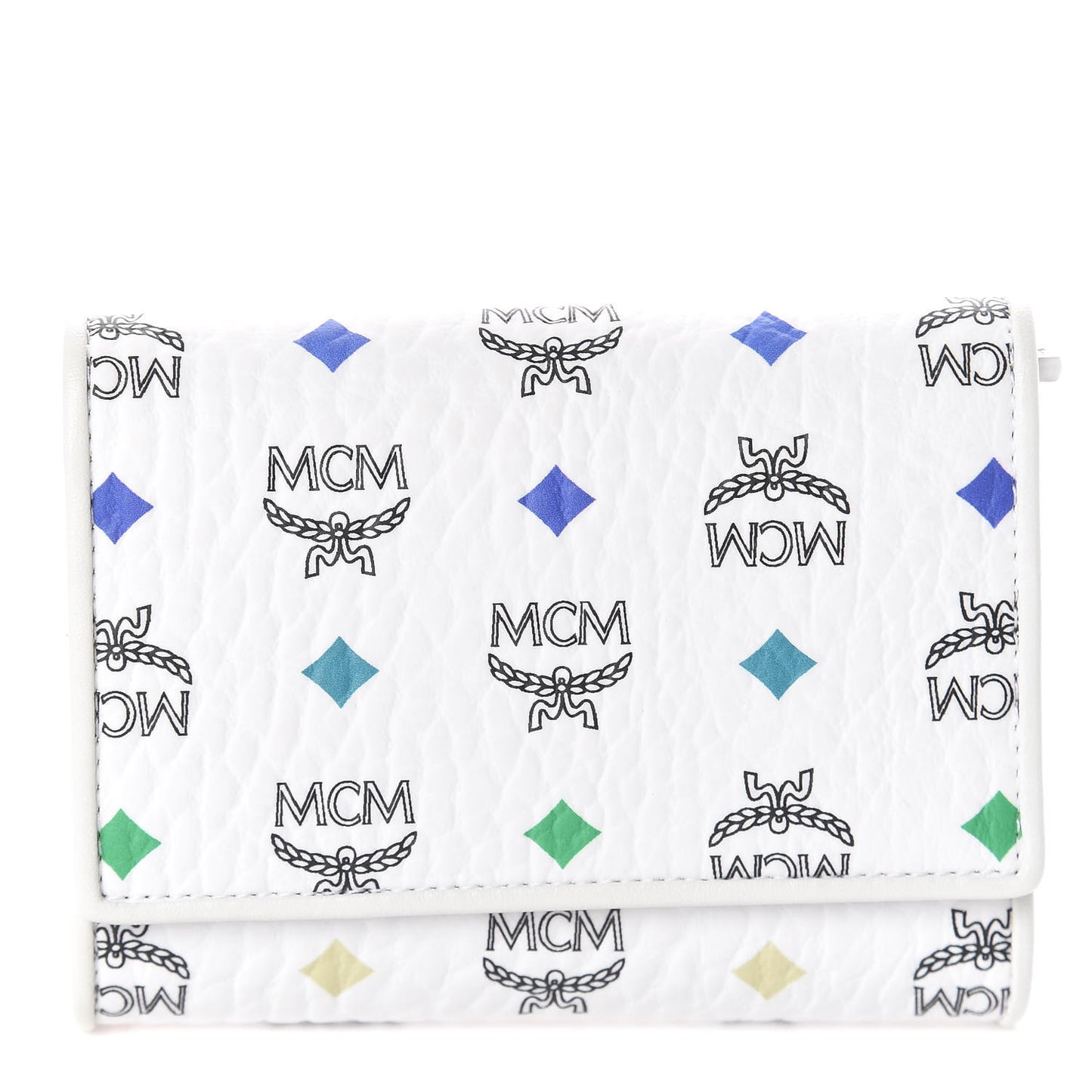 Skyoptic Visetos Tri-Fold Wallet Spectrum Diamond White