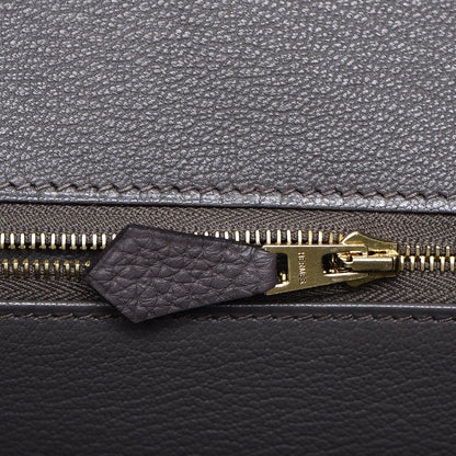 Hermes Togo Birkin 30 Etain 12 of 26