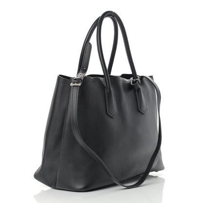 Prada City Calfskin Large Double Bag Black 3 of 19