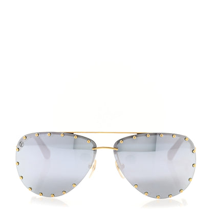 Louis Vuitton The Party Aviator Gradient Sunglasses Z0914U Brown 2 of 7
