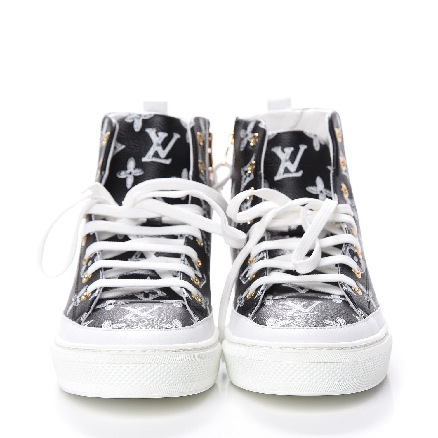 Louis Vuitton Catogram Stellar Sneaker Boots 40 Black 2 of 9