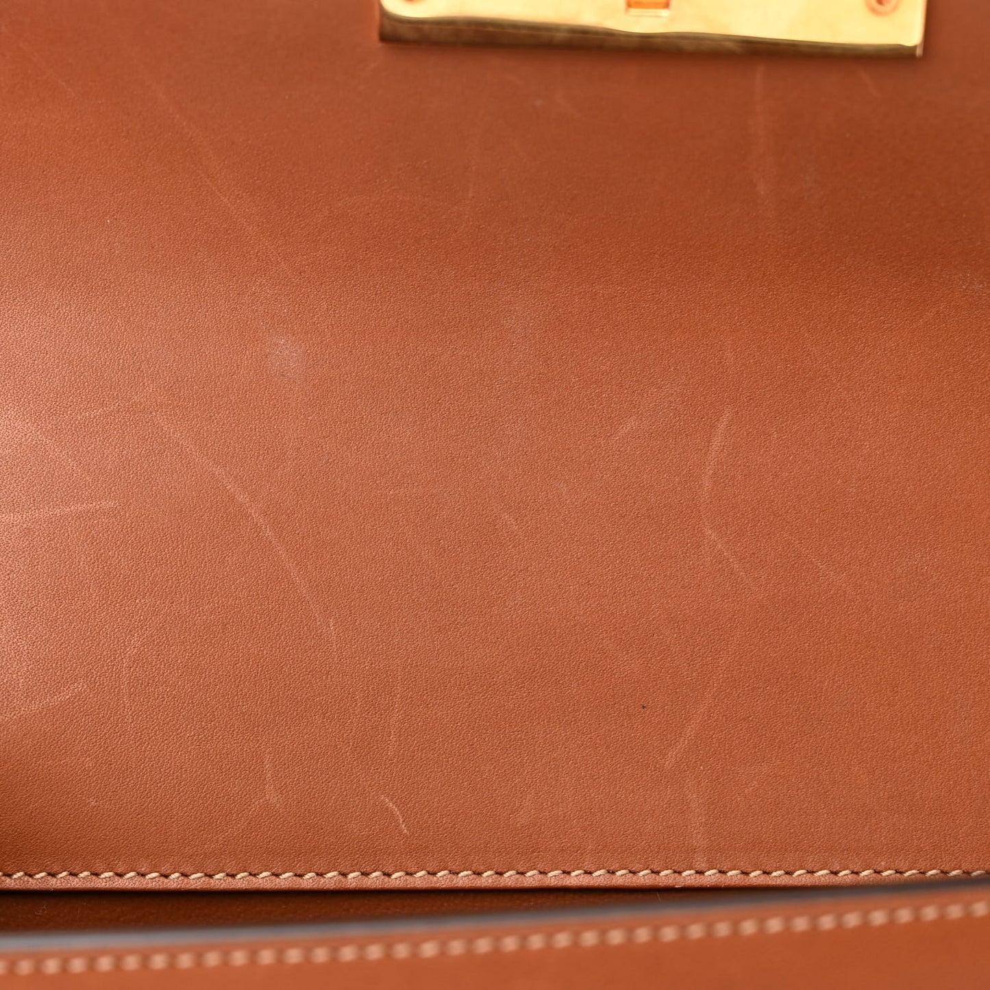 Smooth Calfskin Mini Manhattan Shoulder Bag Brick