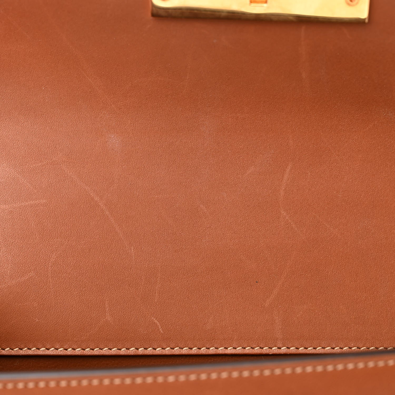 Saint Laurent Smooth Calfskin Mini Manhattan Shoulder Bag Brick 10 of 13