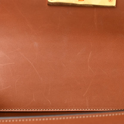 Saint Laurent Smooth Calfskin Mini Manhattan Shoulder Bag Brick 10 of 13