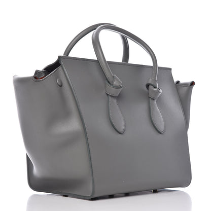 Celine Smooth Calfskin Small Tie Knot Tote Crystal Grey 3 of 13