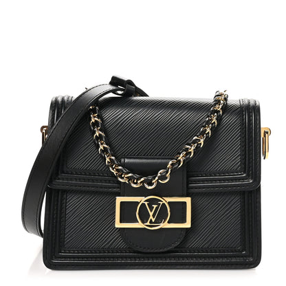 Louis Vuitton Epi Mini Dauphine Black 1 of 10